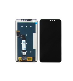 Дисплей для Xiaomi Redmi Note 6 Pro с чёрным тачскрином