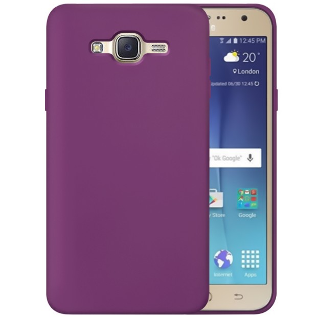 Силикон Original 360 Case Samsung Galaxy J7 J700 (Сиреневый)