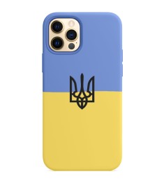 Силикон Patriot Case Apple iPhone 12 / 12 Pro (UA Flag)