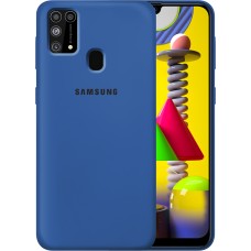 Силикон Original Case Samsung Galaxy M31 (2020) (Кобальт)