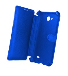 Чехол-книжка View Cover Lenovo S820 (Голубой)