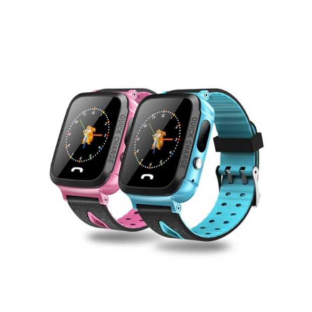 Детские смарт-часы Smart Baby Watch V5F (Pink)