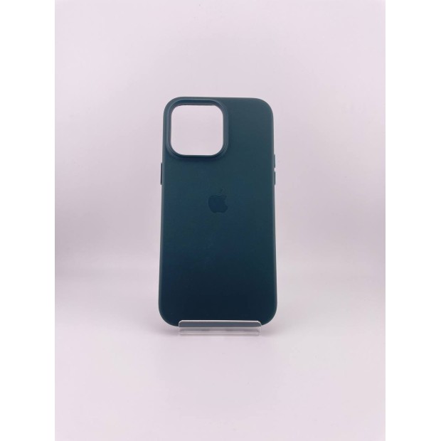 Чехол Leather Case with Magsafe Apple IPhone 14 Pro Max (Forest Green)