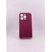 Силикон Original RoundCam Case Apple iPhone 15 Pro (58) Grape