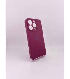 Силикон Original RoundCam Case Apple iPhone 15 Pro (58) Grape