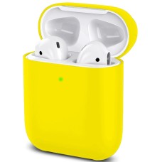 Чехол для наушников Apple AirPods 2 Slim (Yellow)