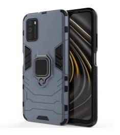 Бронь-чехол Ring Armor Case Xiaomi Poco M3 (Пыльная бирюза)