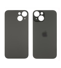 Заднее стекло корпуса для Apple iPhone 15 Black (чёрное)