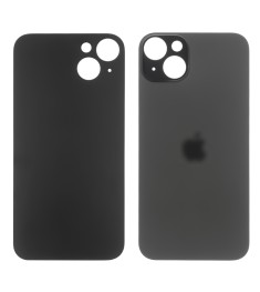 Заднее стекло корпуса для Apple iPhone 15 Plus Black (чёрное)