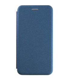 Чехол-книжка iNavi Samsung A8 Plus (2018) A730 (темно-синий)