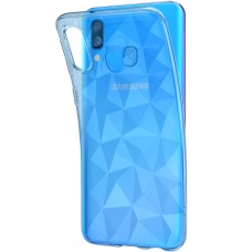 Силиконовый чехол Prism Case Samsung Galaxy A40 (2019) (Синий)