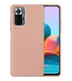 Силикон Original 360 Case Xiaomi Redmi Note 10 Pro / Note 10 Pro Max (Пудровый)