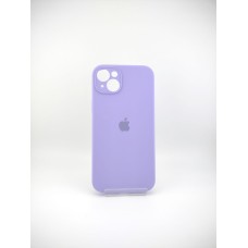 Силикон Original RoundCam Case Apple iPhone 14 Plus (43) Glycine