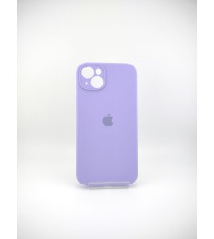 Силикон Original RoundCam Case Apple iPhone 14 Plus (43) Glycine