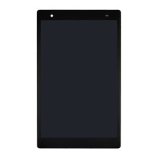 Дисплей для Lenovo Tab 4 8 Plus TB-8704X с чёрным тачскрином и корпусной рамкой