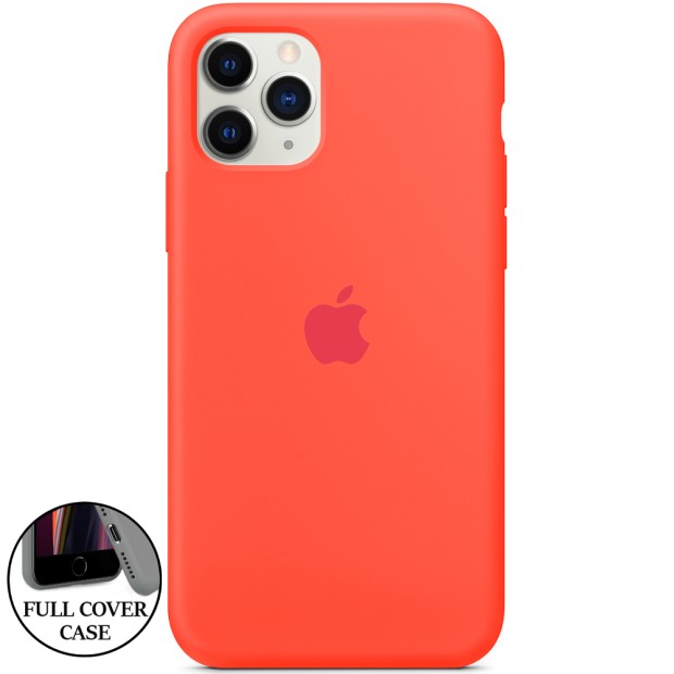 Силикон Original Round Case Apple iPhone 11 Pro Max (11)