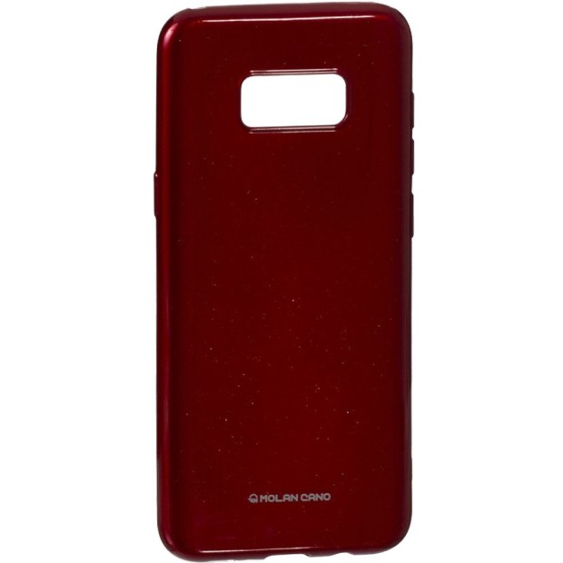 Силиконовый чехол Molan Shining Samsung S8 Plus (Красный)