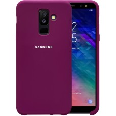 Силикон Original Case HQ Samsung Galaxy A6 Plus (2018) A605 (Сиреневый)