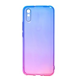 Силикон Gradient Design Xiaomi Redmi 9A (Сине-розовый)