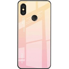 Накладка Glass Case Xiaomi Redmi 6 (персик)