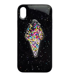 Накладка Ice-Cream Apple iPhone XR (Black)
