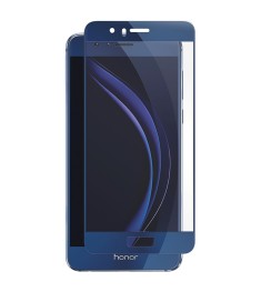 Защитное стекло 3D Huawei Honor 8 Blue (1)