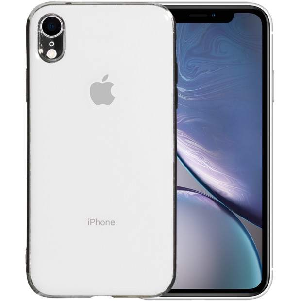 Силиконовый чехол Zefir Case Apple iPhone XR (Белый)