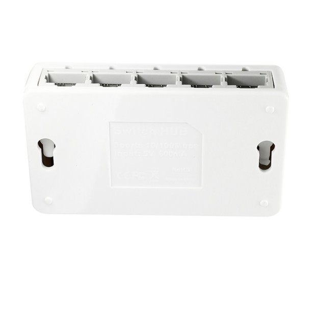 Коммутатор Alfa S105 switch 10 / 100Mbps (5 портов) (White)