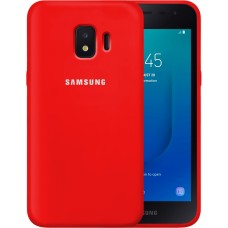 Силикон Original 360 Case Logo Samsung Galaxy J2 Core (2018) J260 (Красный)