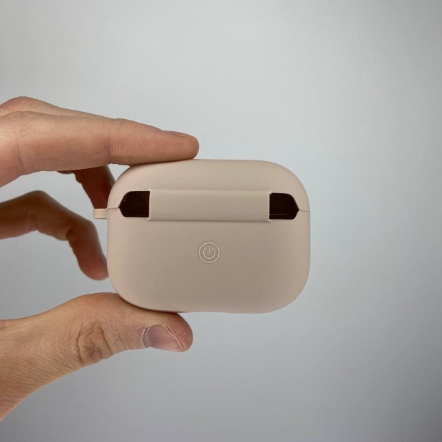 Чехол для наушников Full Silicone Case with Microfiber Apple AirPods Pro (Pink Sand)