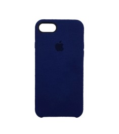 Чехол Alcantara Cover Apple iPhone 7 / 8 (Тёмно-синий)