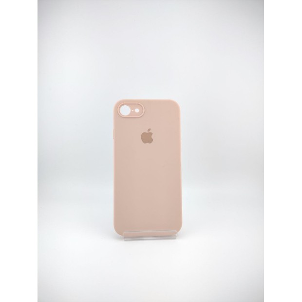 Силикон Original Square RoundCam Case Apple iPhone 7 / 8 / SE (08) Pink Sand