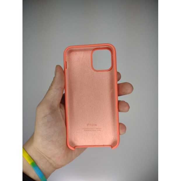 Силикон Original Case Apple iPhone 11 Pro (Pink Citrus)