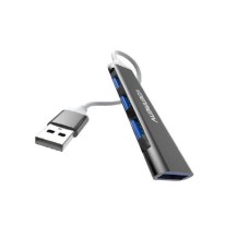 Переходник Denmen DU17A USB to 4USB 3.0 HUB (Чёрный)