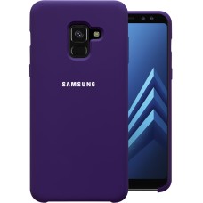 Силикон Original Case HQ Samsung Galaxy A8 (2018) A530 (Фиолетовый)