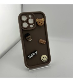 Чехол Pretty Things Case Apple iPhone 13 Pro (Brown/Bear)