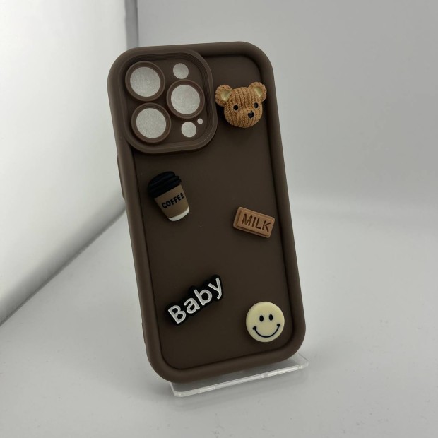 Чехол Pretty Things Case Apple iPhone 13 Pro (Brown/Bear)