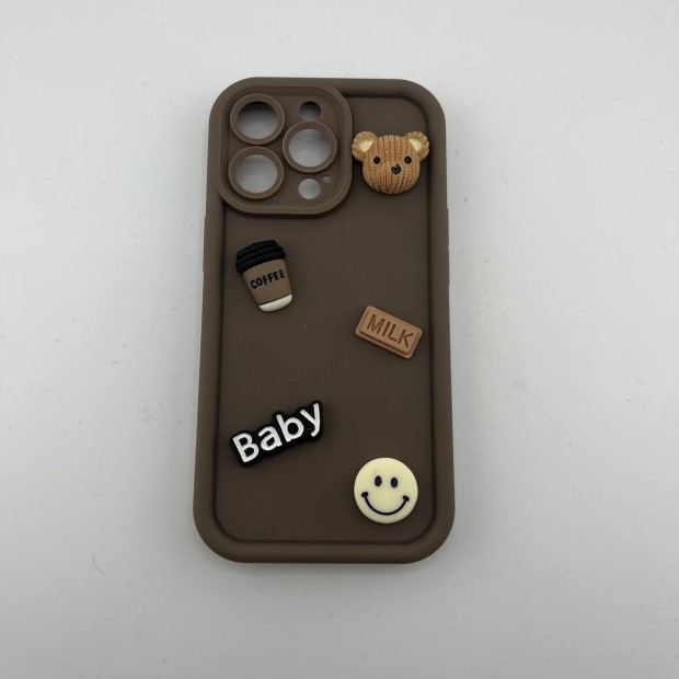 Чехол Pretty Things Case Apple iPhone 13 Pro (Brown/Bear)