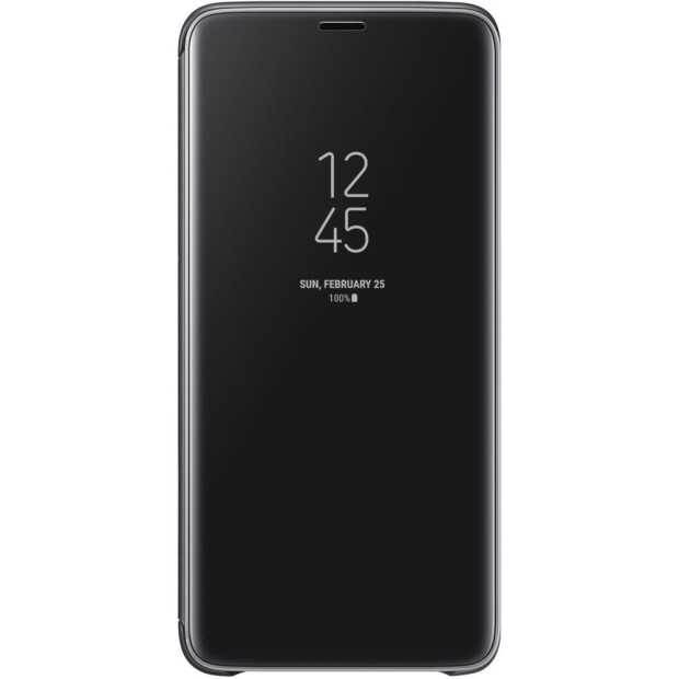 Чехол-книжка Original Clear View Samsung S9 Plus (Чёрный)