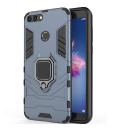 Бронь-чехол Ring Armor Case Huawei P Smart (Пыльная бирюза)