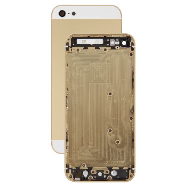 Задняя крышка корпуса Apple iPhone 5G (Gold)