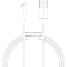 USB-кабель Baseus Superior 2.4A (0.25m) (Lightning) (Белый) CALYS-02