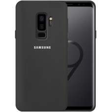 Силикон Original 360 Case Logo Samsung Galaxy S9 Plus (Чёрный)