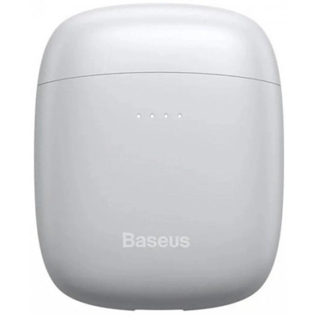 Беспроводные наушники-гарнитура вкладыши Baseus W04 (White)