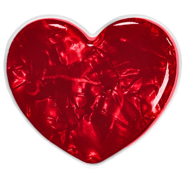 Холдер Popsocket Marble Heart (Красный)