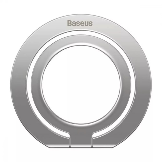 Кольцо-держатель Baseus Magsafe Halo Series (1шт/уп) (Silver) SUCH000012