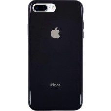 Накладка Premium Glass Case Apple iPhone 7 Plus / 8 Plus (черный)
