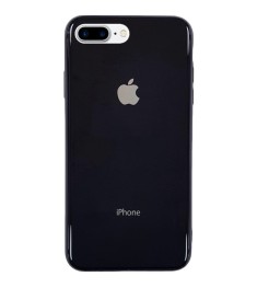 Накладка Premium Glass Case Apple iPhone 7 Plus / 8 Plus (черный)