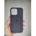 Силикон Original Round Case Apple iPhone 14 Pro Max (Eggplant)