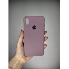 Силикон Original Case Apple iPhone XS Max (01) Bilberry